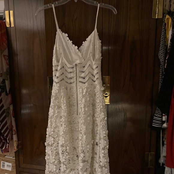 Sea New York White Eyelet Midi Dress - Picture 4 of 6